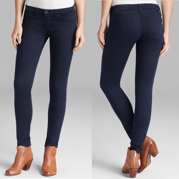 rag & bone Denim - Rag & Bone Navy Leggings